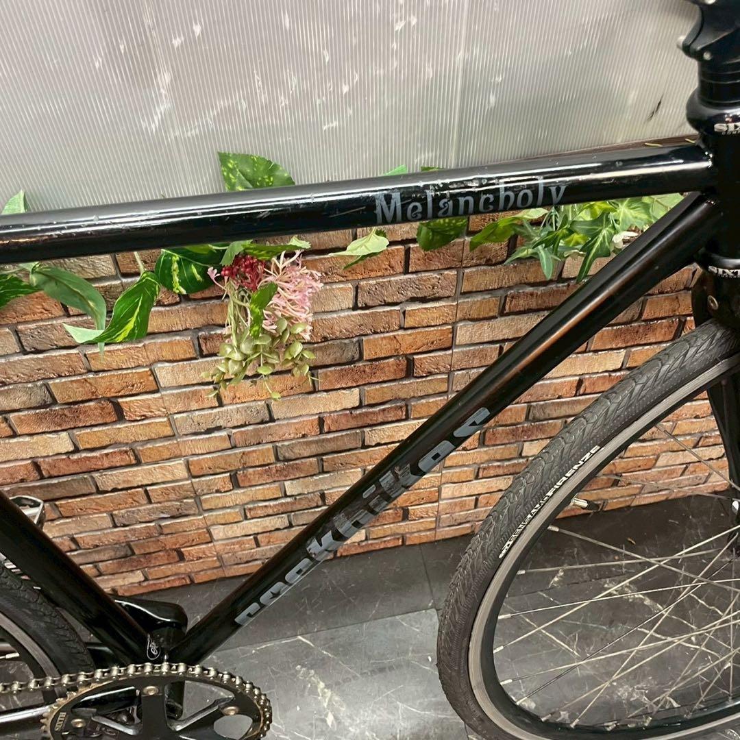 【87】ピストバイクrockbikes Melancholyブラック