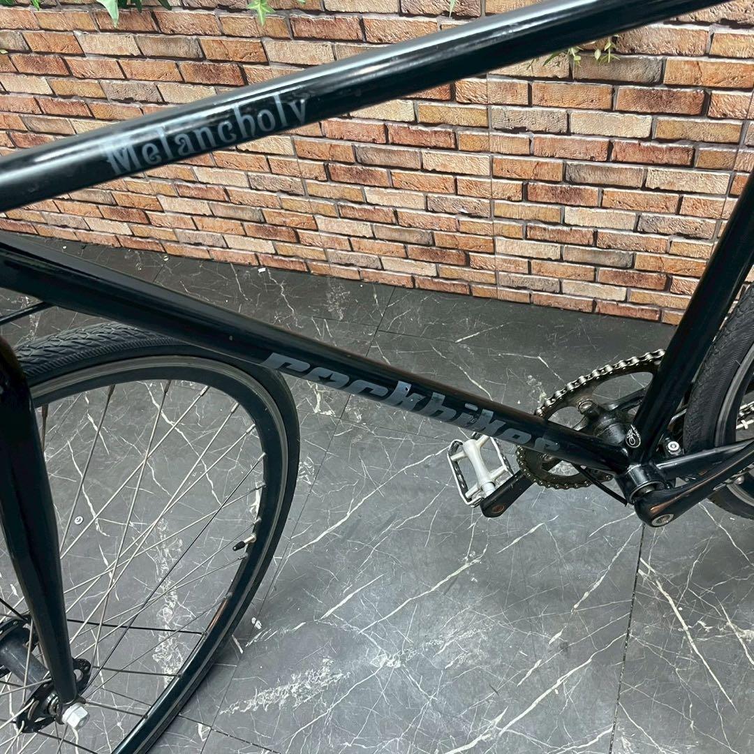 【87】ピストバイクrockbikes Melancholyブラック