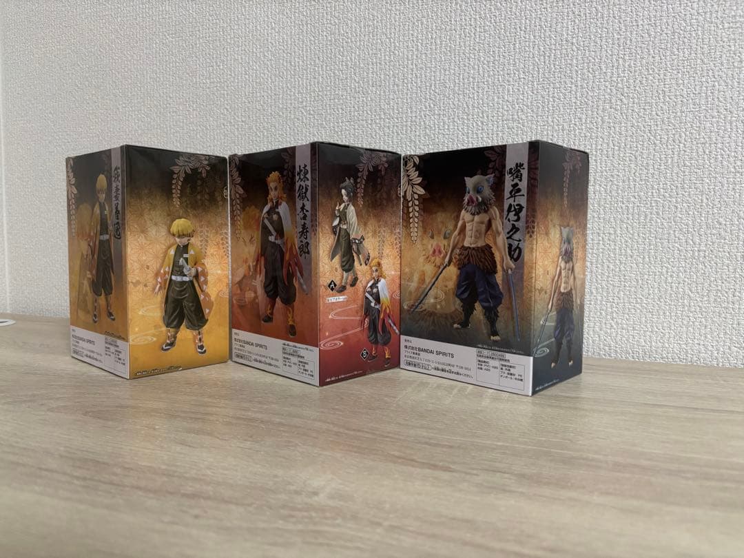【未開封・未使用品】鬼滅の刃 プライズ フィギュア 6点セット