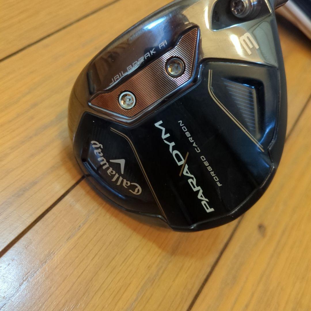 今週最終値下げ！Callaway Paradym フェアウェイウッド 15°