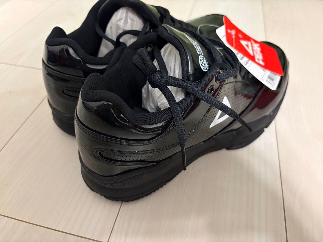 まっちさん専用 未使用 peak バスケレフリーシューズ エナメル 26.0