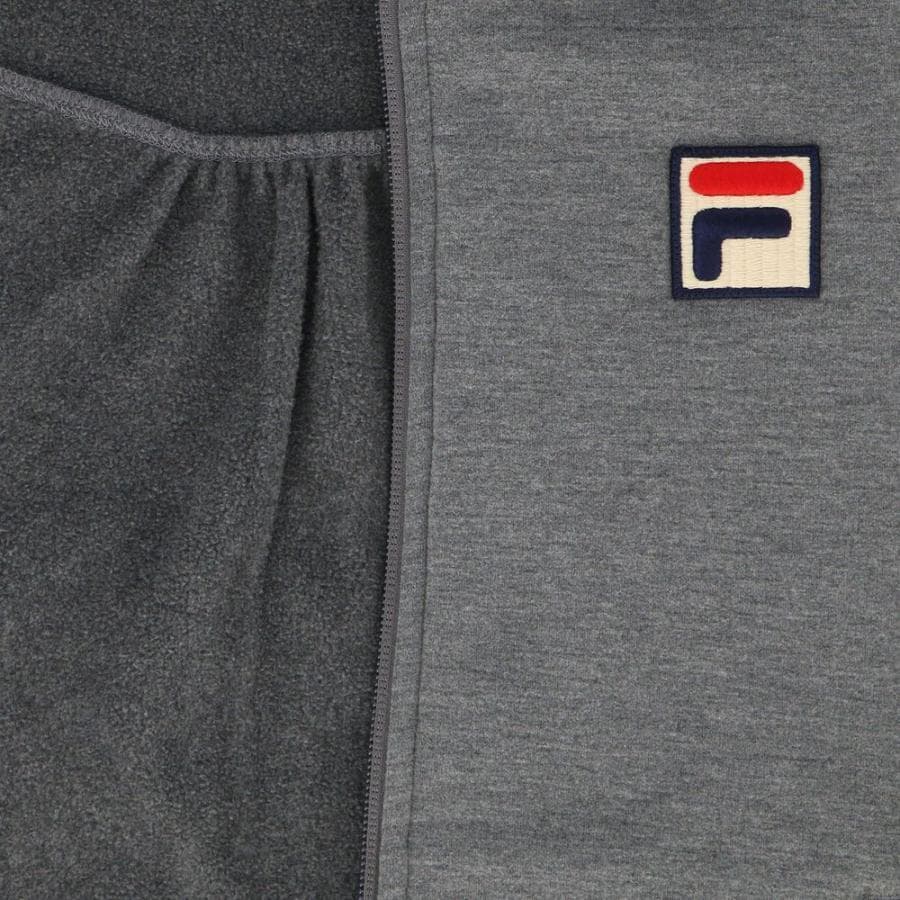 フィラ　FILA　テニスウェア　レディース　フルジップパーカー　L　グレー　新品