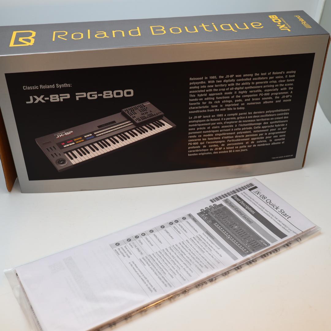 故障品　ローランド Roland Boutique JX-08　元箱有　美品