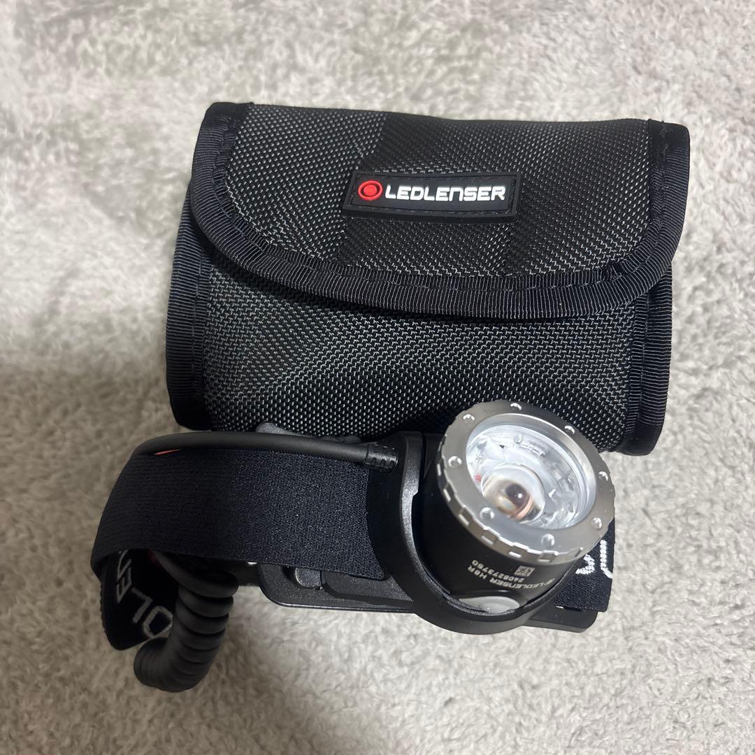 LEDLENSER H8R ヘッドランプ ケース付きヘッドライト