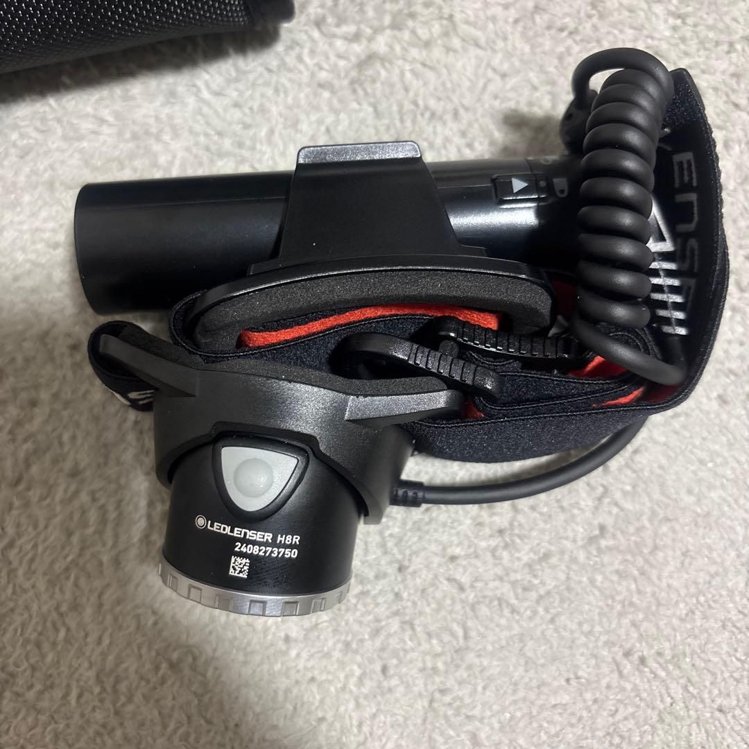 LEDLENSER H8R ヘッドランプ ケース付きヘッドライト