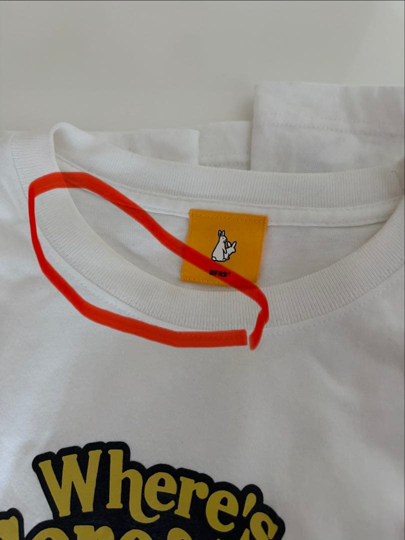 NovelCore × FR2 コラボ Tシャツ 白　Mサイズ ノベルコア