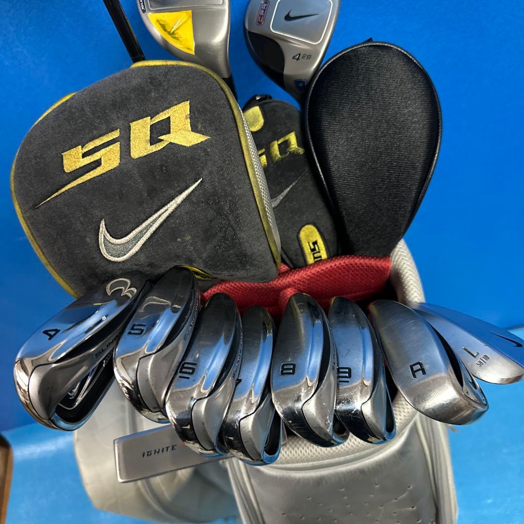 Nike GOLFフルセットSLING SHOTドライバー2本！