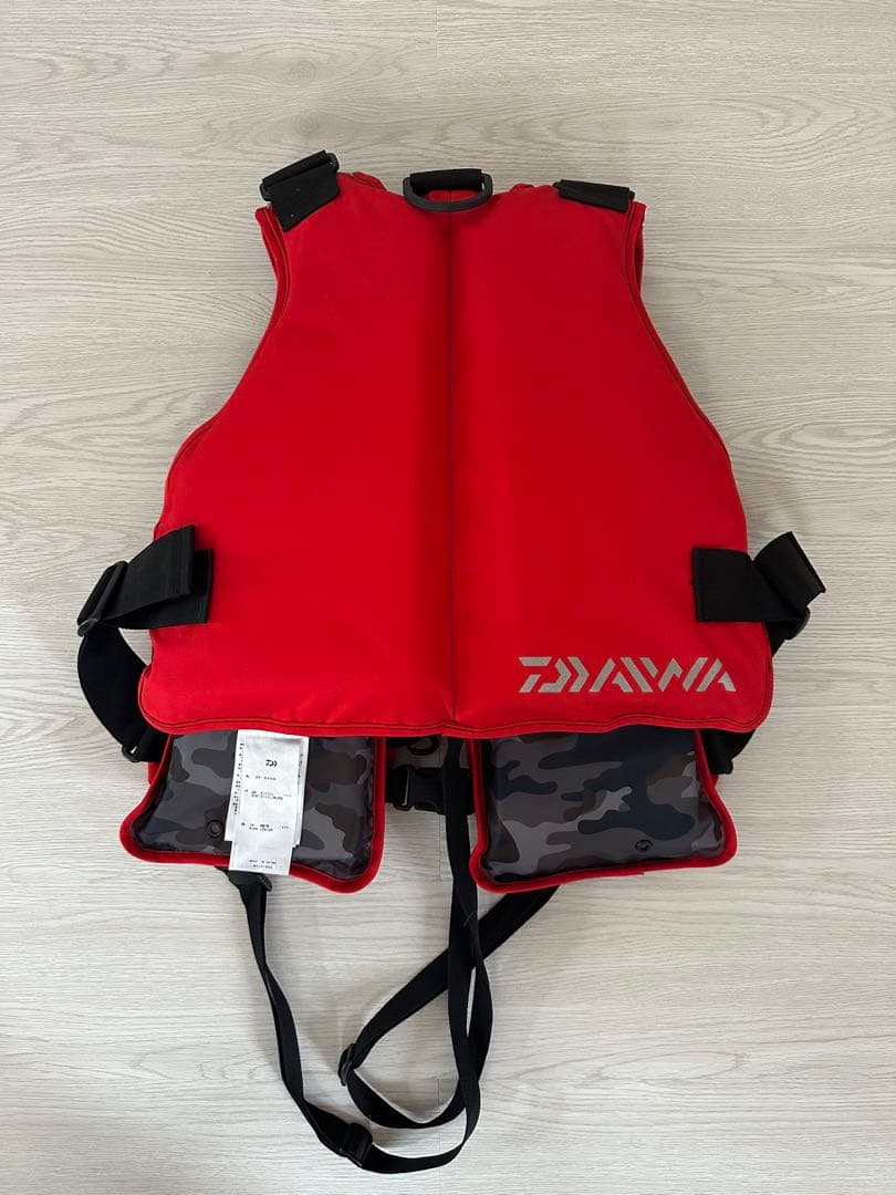 DAIWA フローティングジャケット ライフジャケット レッド DF-6406