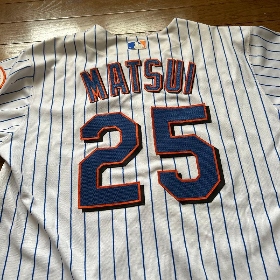 ニューヨーク・メッツ ジャージ 25号 サイズ48 松井ユニホーム