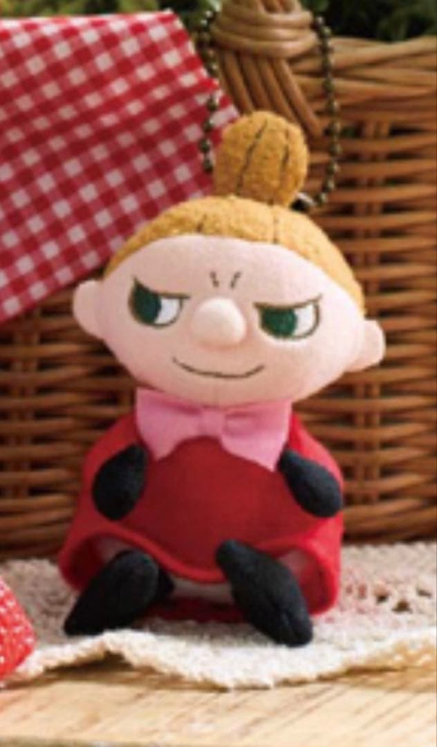 ムーミンショップ限定 いちごのようなリトルミィ きょうだいたち マスコット