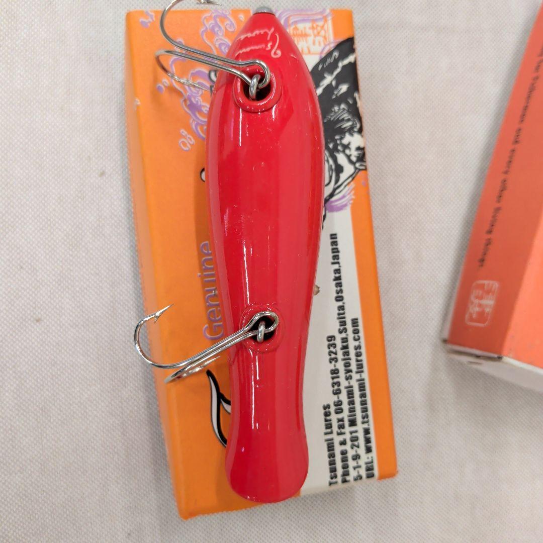 Tsunami Lures トップウォーター ルアーセット　津波　ハンドメイド