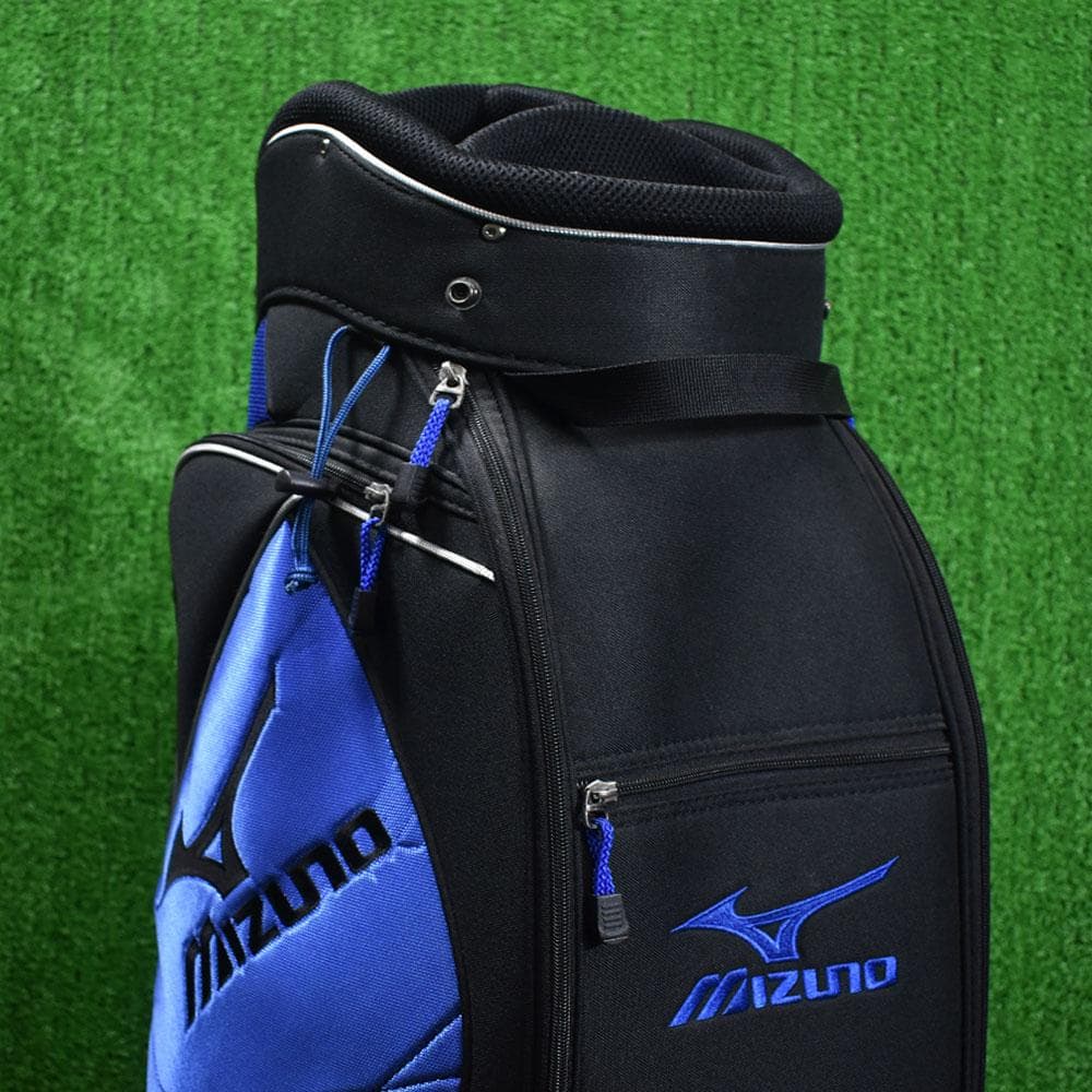 MIZUNO/ズノ ゴルフ キャディバッグ９型【ブルー/ブラック】美品！
