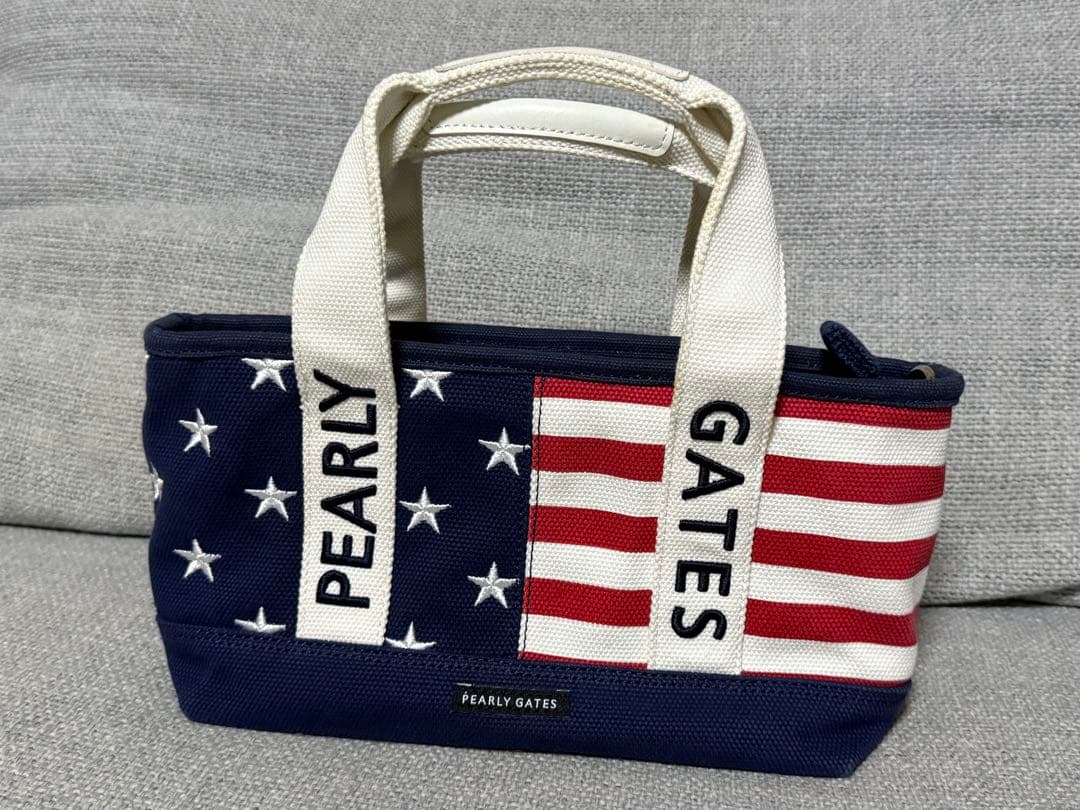 PEARLY GATES アメリカ国旗トートバッグ