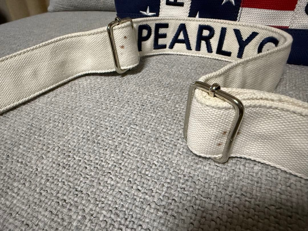 PEARLY GATES アメリカ国旗トートバッグ