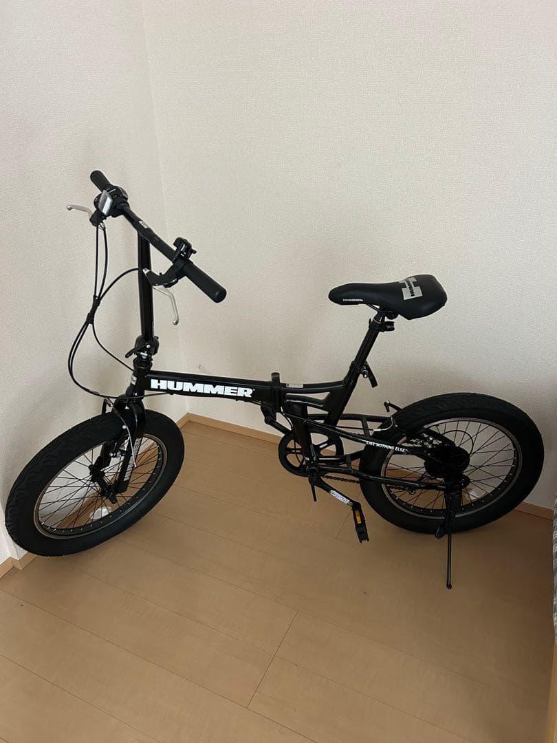 HUMMER 折りたたみ自転車 黒