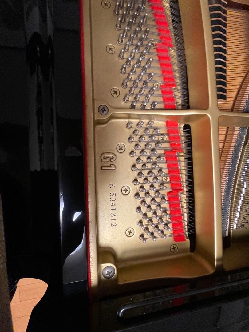 YAMAHA G1E 小型グランドピアノ 奥行161cm 弱音装置付 試弾可