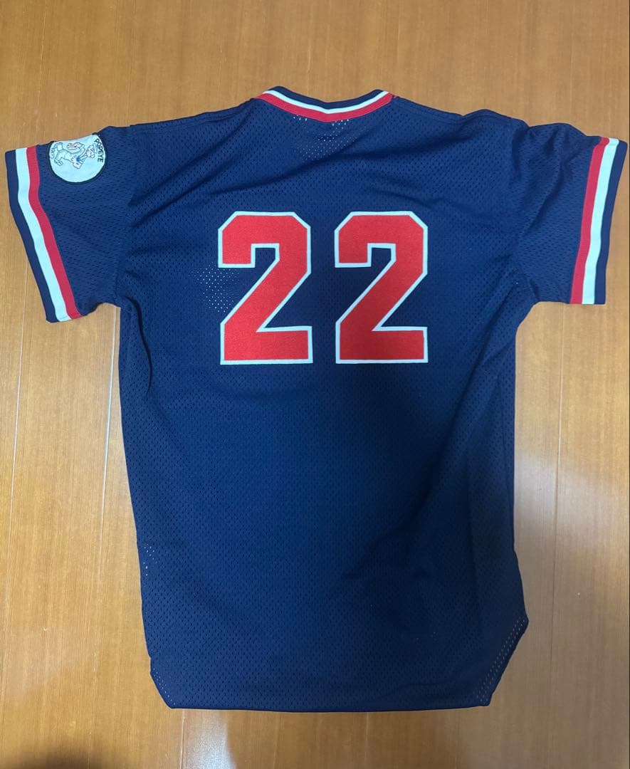 Rawlings & ポパイ　メッシュユニフォーム ネイビー　背番号22