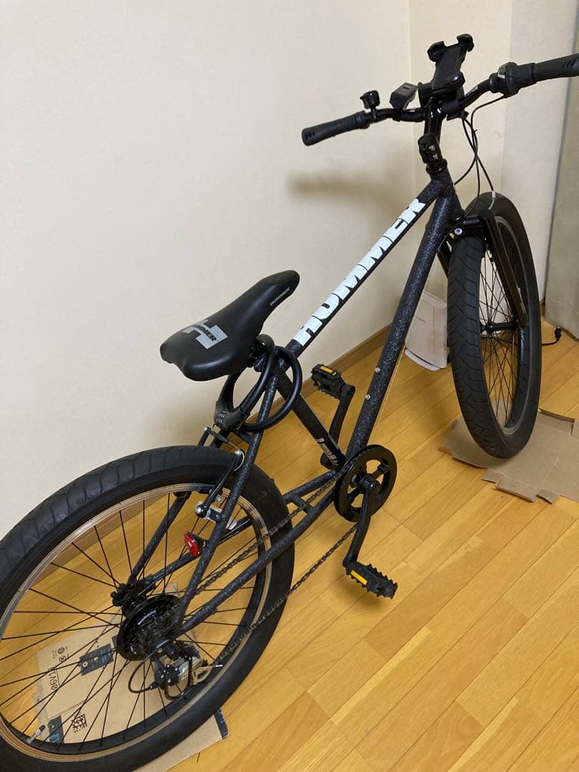 【引き取り限定】HUMMER TANKマウンテンバイク ブラック