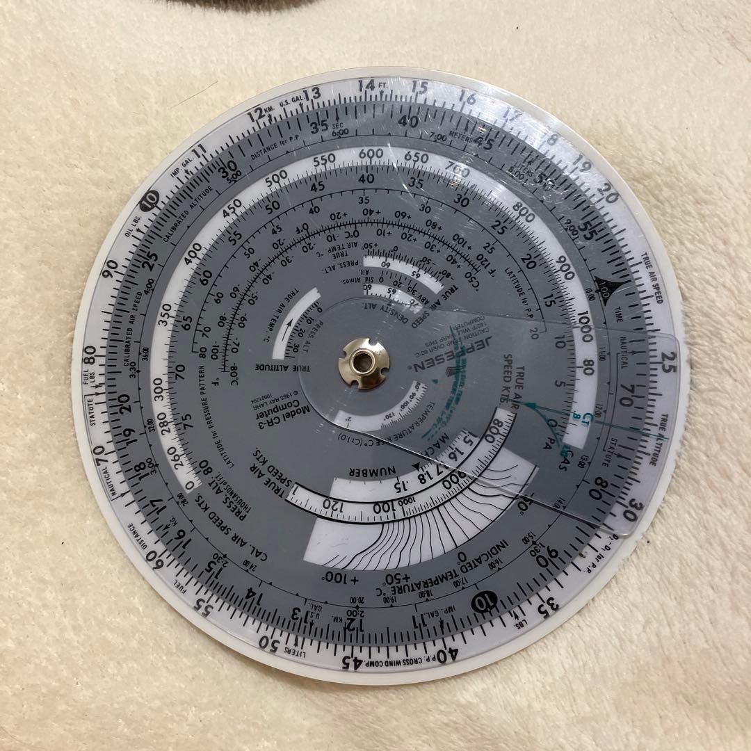 CR-3 サーキュラーコンピューター　JEPPESEN