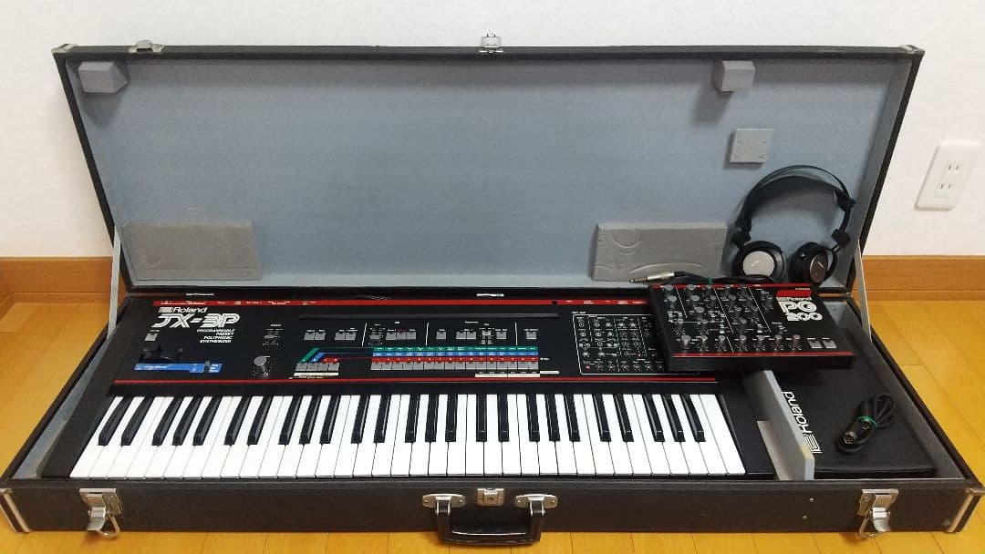【美品】Roland JX-3P PG200 シンセサイザー ハードケース付き