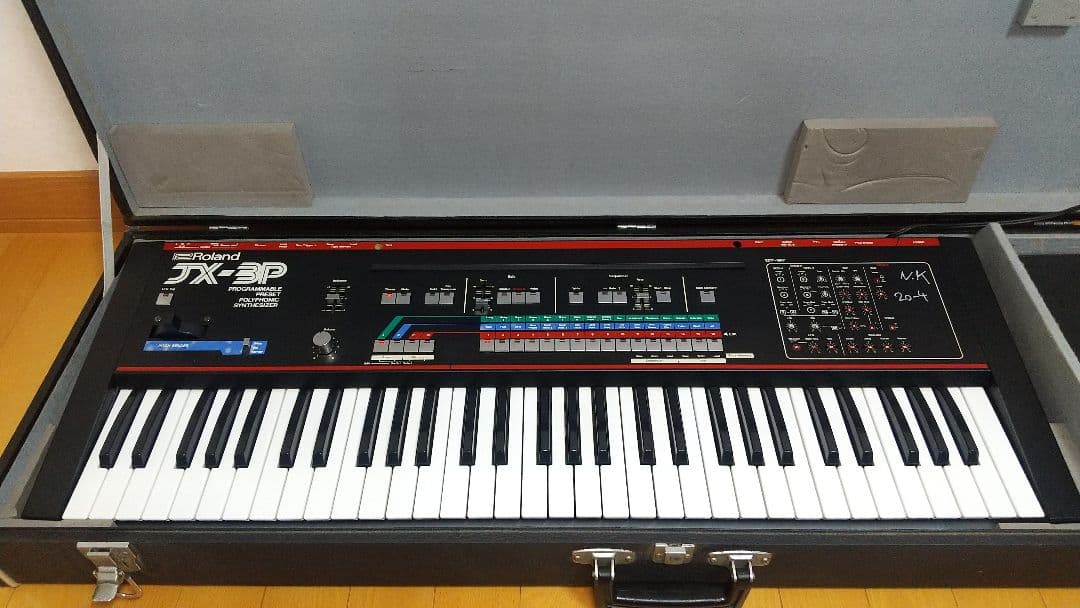 【美品】Roland JX-3P PG200 シンセサイザー ハードケース付き