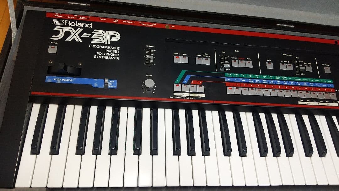 【美品】Roland JX-3P PG200 シンセサイザー ハードケース付き