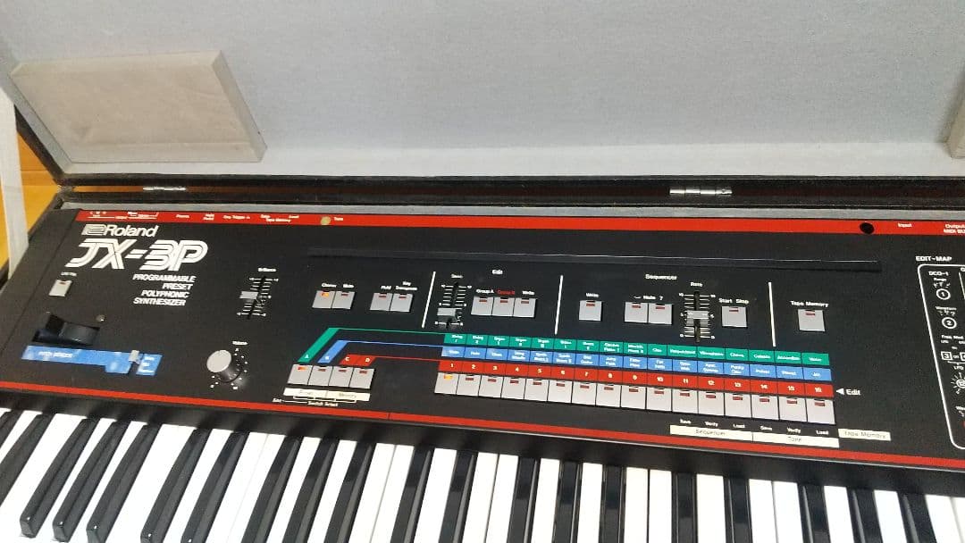 【美品】Roland JX-3P PG200 シンセサイザー ハードケース付き