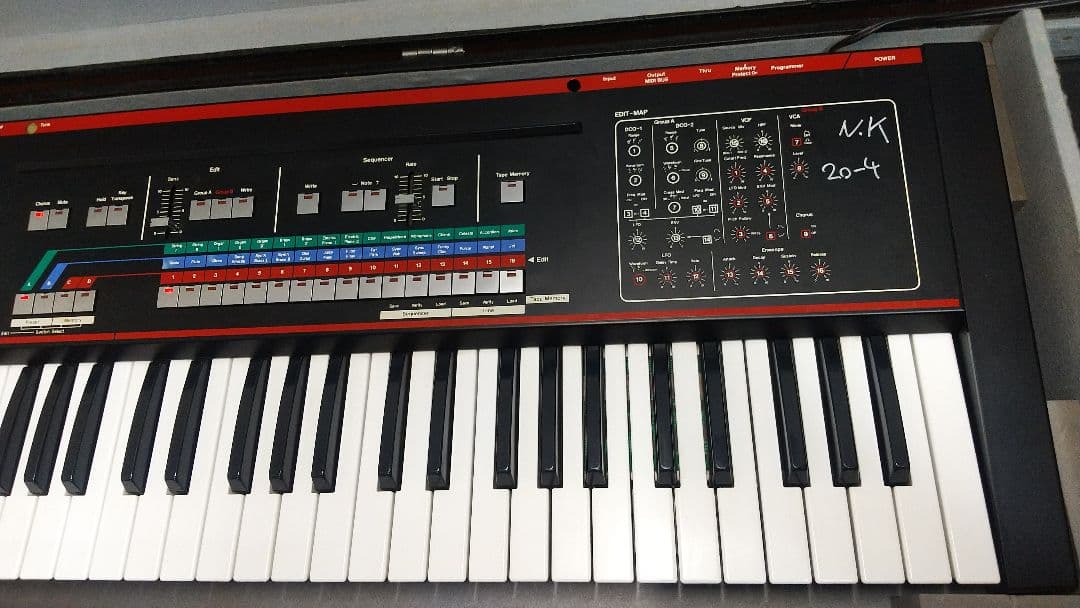 【美品】Roland JX-3P PG200 シンセサイザー ハードケース付き