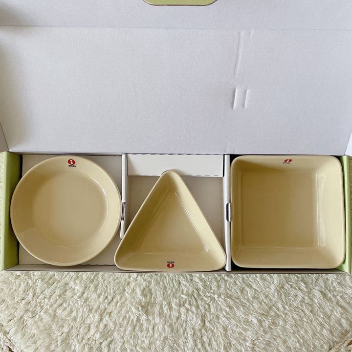 【新品未使用】イッタラ ティーマ ミニサービングセット＊リネン