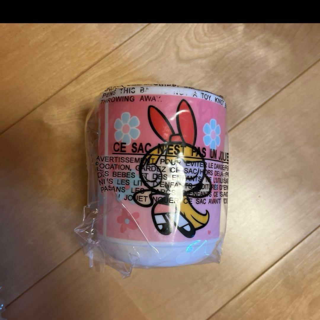 新品　レア　パワーパフガールズ ディナースクエアセット　プレート　コップ　食器