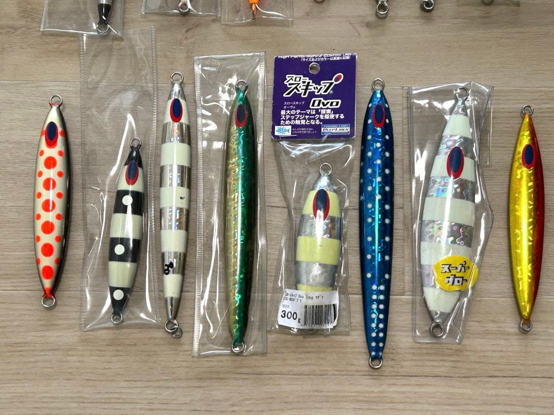ディープライナー　ジグセット③DEEPLINER スーパーグロー多数！