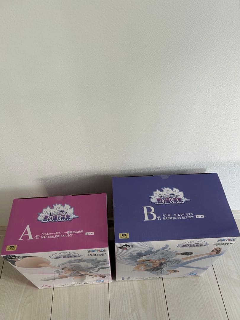 【新品未開封品】一番くじ　ワンピース　思い描く未来　A賞 B賞 ボニー　ルフィ