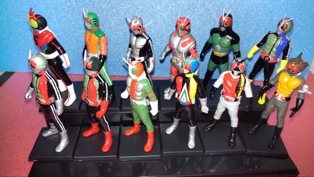 昭和 12人❗️仮面ライダー‼️