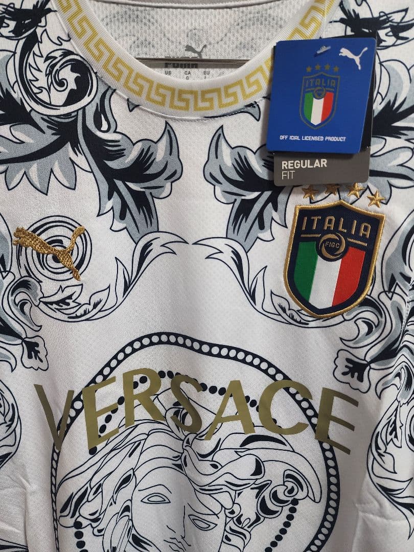 VERSACE ITALIA サッカーシャツ REGULARフィット