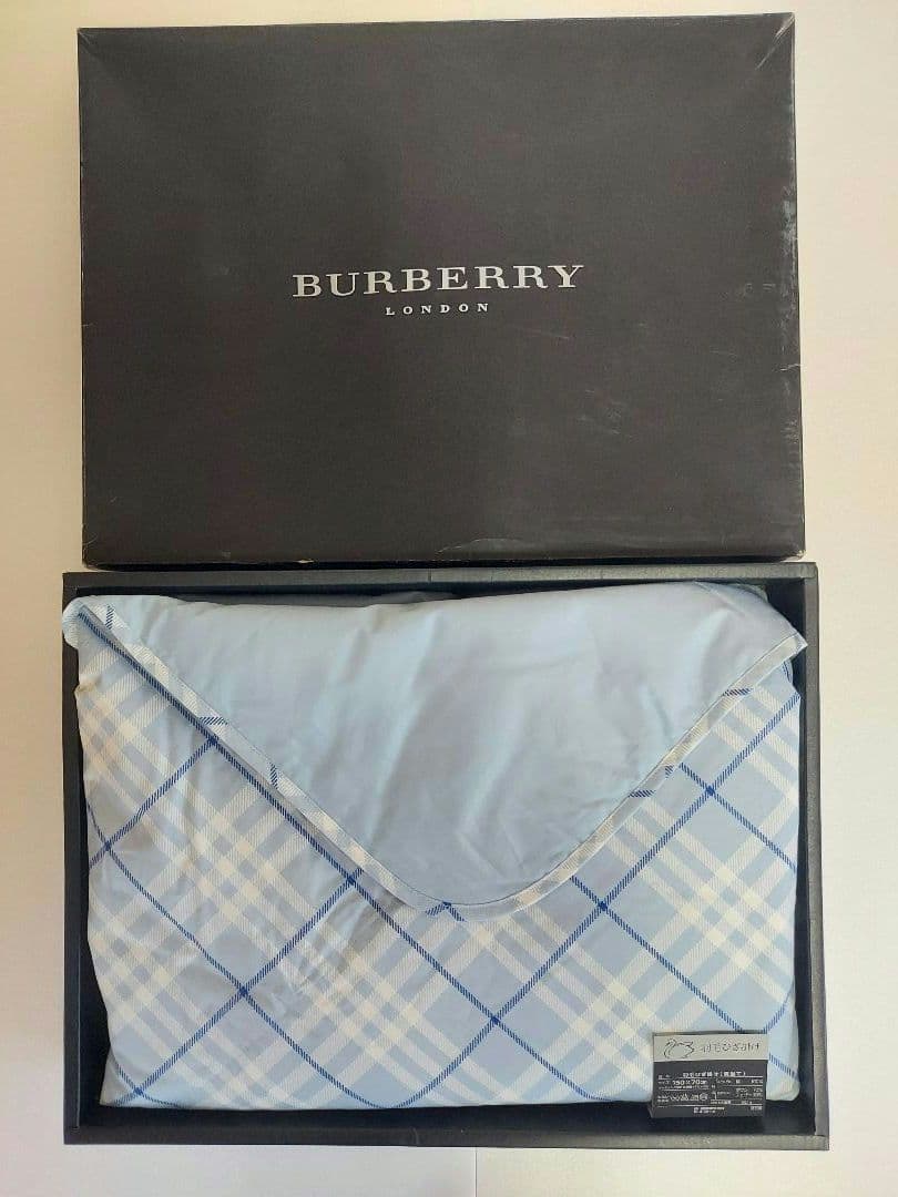 BURBERRY ノバチェック ダウン ひざ掛け布団 ハーフケット 新品未使用