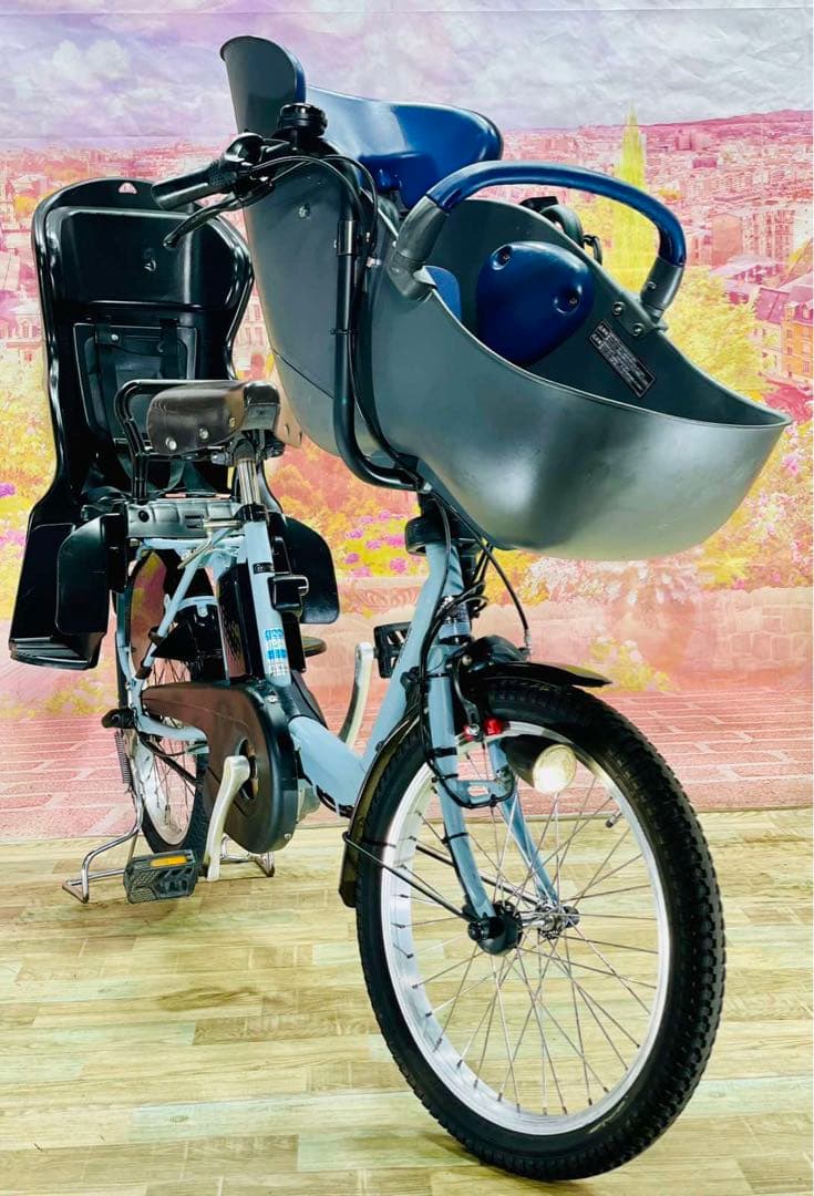 K2631 電動自転車パナソニック ギュット 子供乗せ 20インチ 送料無料