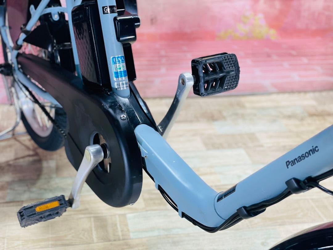 K2631 電動自転車パナソニック ギュット 子供乗せ 20インチ 送料無料