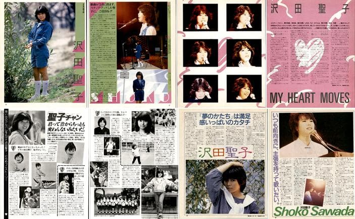 沢田聖子 雑誌 切り抜き 61P ◆貴重ほぼ欠けなし ◆幼少期の掲載記事あり