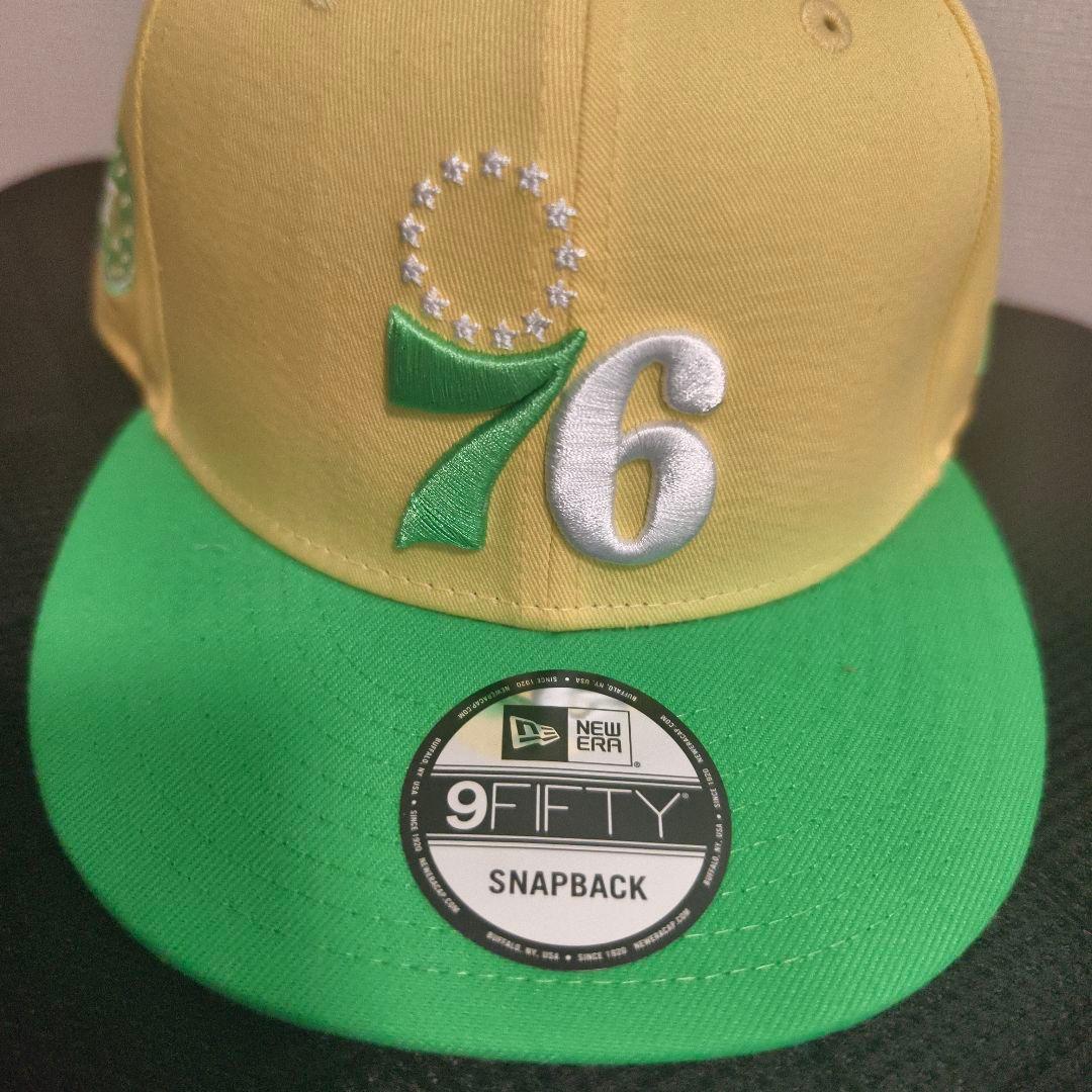New Era フィラデルフィア・セブンティシクサーズ 9FIFTY キャップ