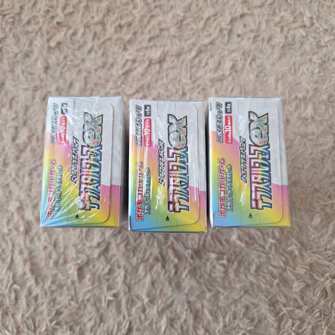 ポケモンカード　テラスタルフェスex　3箱
