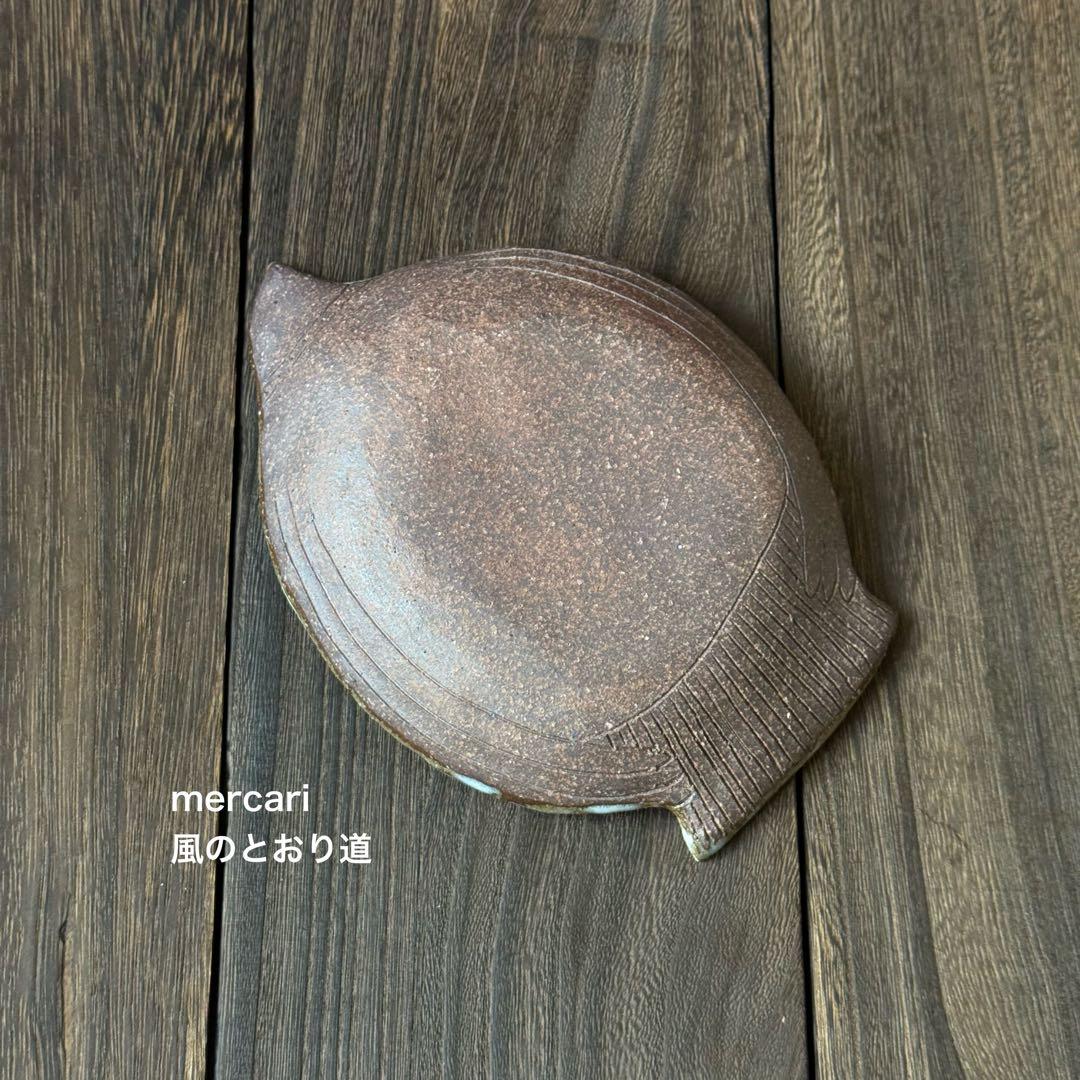 【新品】みかど陶房 中御門雅広 鳥の親子皿 Mサイズ1枚 作家もの