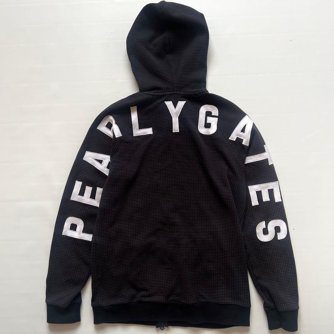 PEARLY GATES パーリーゲイツ バッグロゴ　パーカー　メンズ　ゴルフ