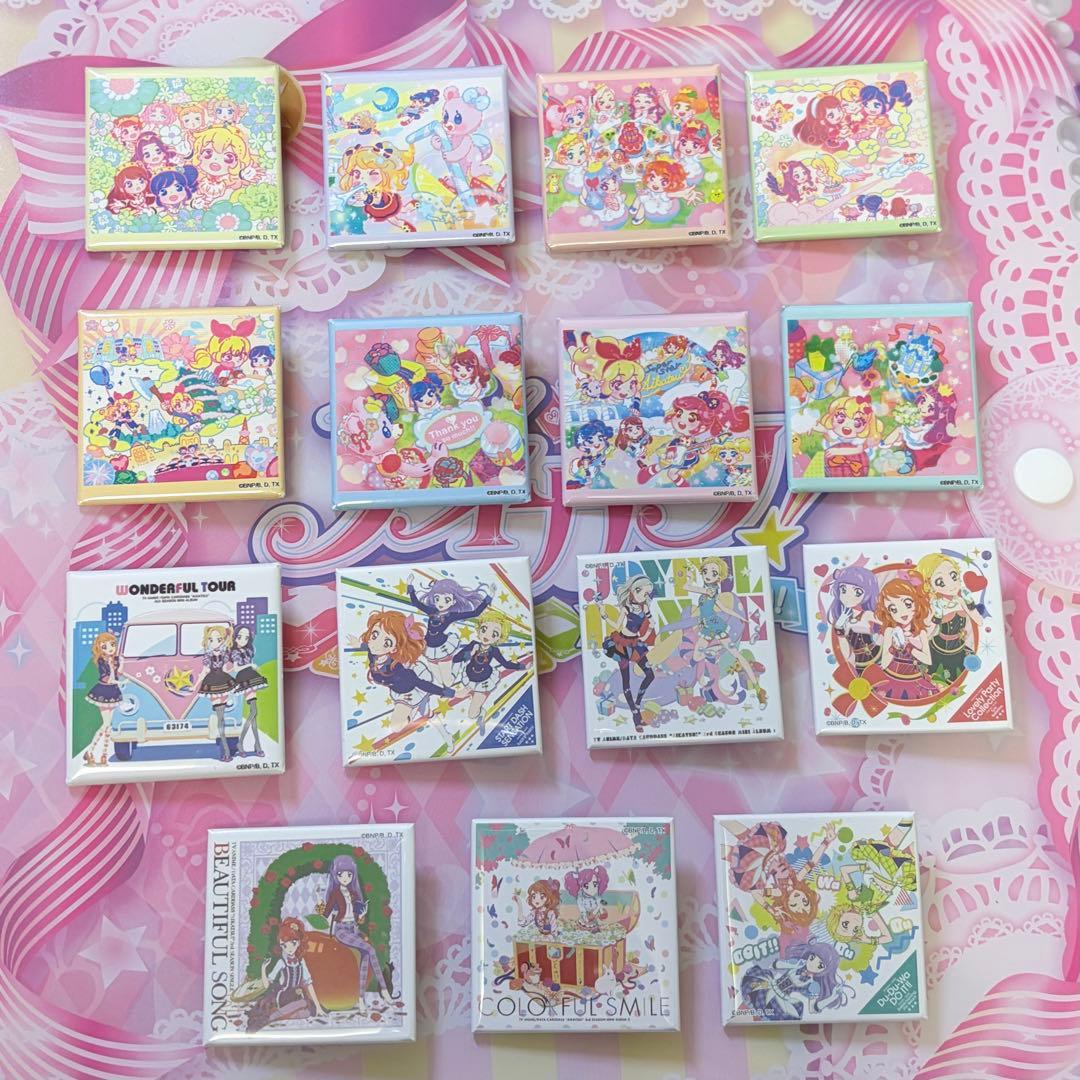アイカツ！ ジャケバッジ 15個 まとめ売り