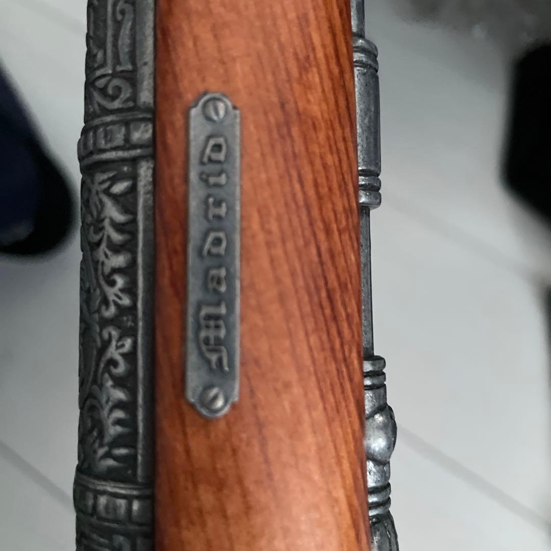 フリントロック式銃（観賞用・非可動式）