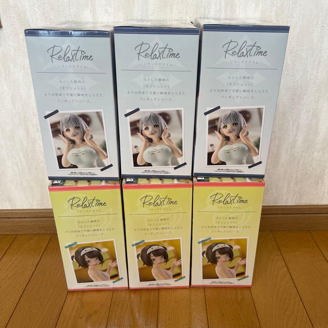 ホロライブ -Relax time- 白銀ノエル、大空スバル 6箱セット