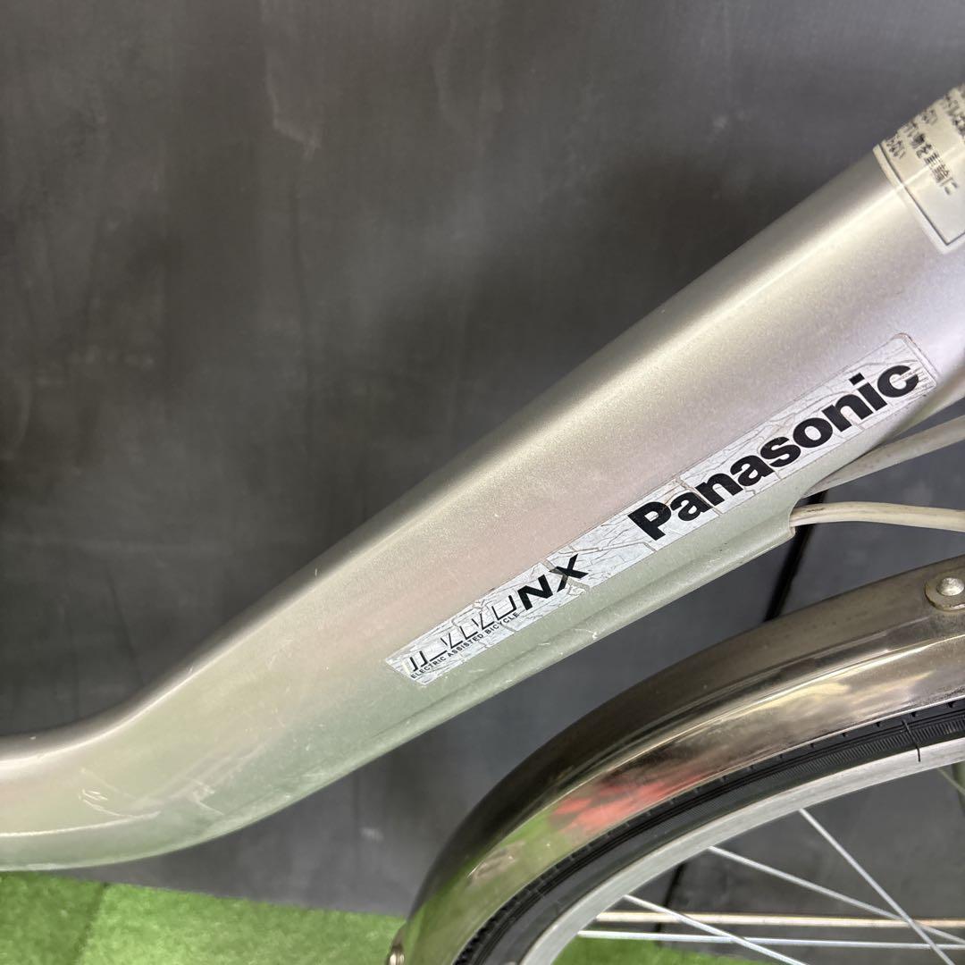電動自転車 Panasonic Lithium vivi NX シルバー　63★