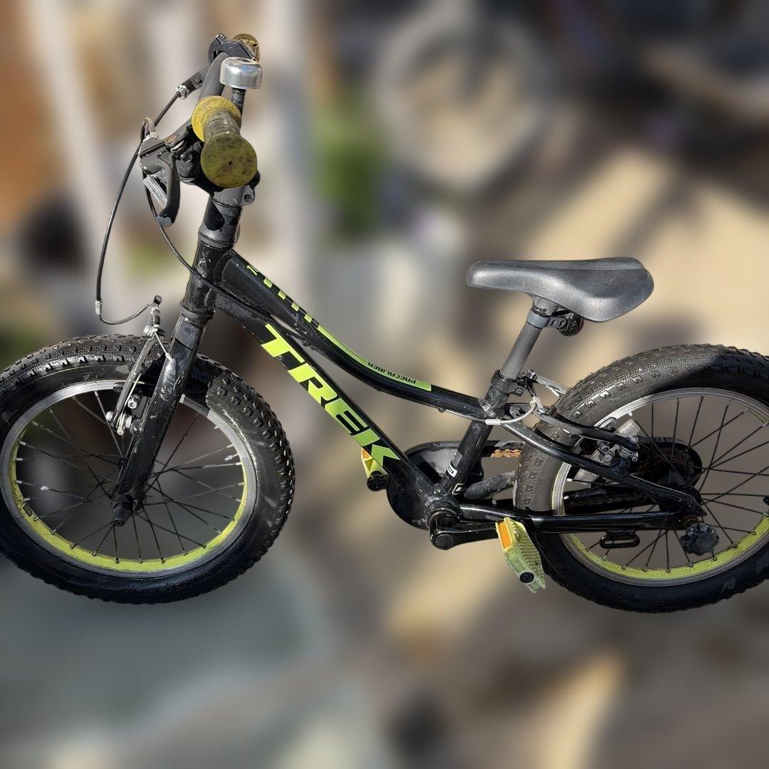 TREK 子供用自転車 16インチ 黒/黄
