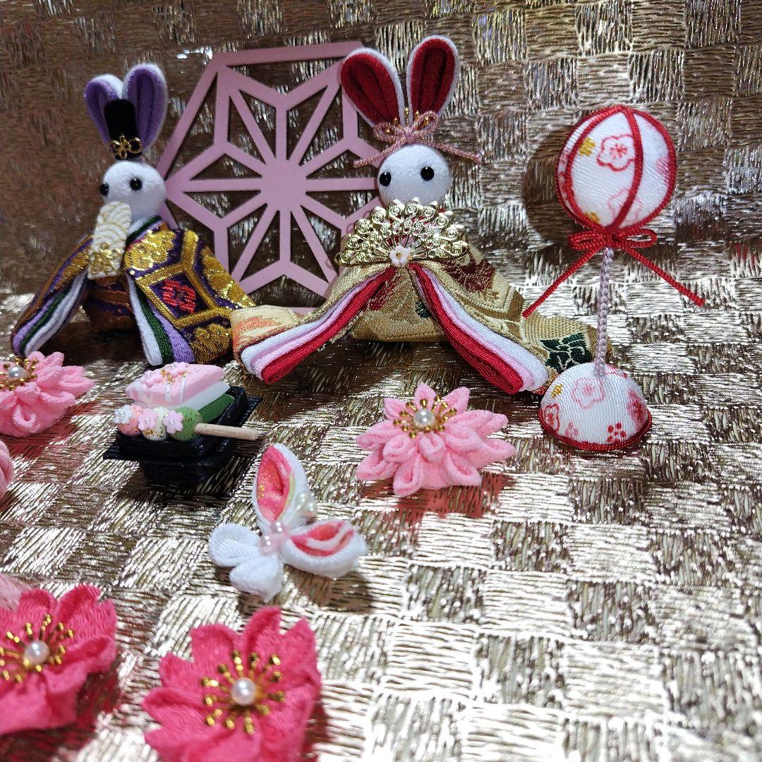専用 うさぎの雛人形セット