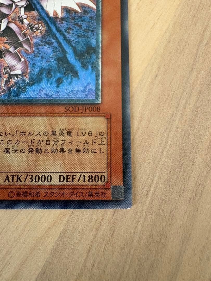 【美品級】ホルスの黒炎竜LV6 LV8 レリーフ2枚セット