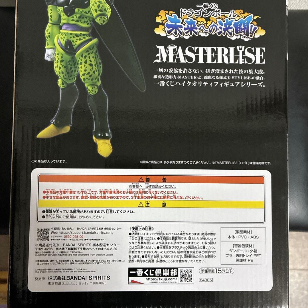 ドラゴンボール　一番くじ　未来への決闘　A賞パーフェクト　セル　未開封